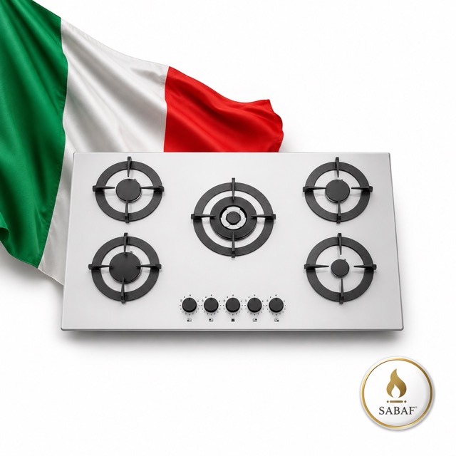 اجاق گاز رومیزی استیل ایتالیایی