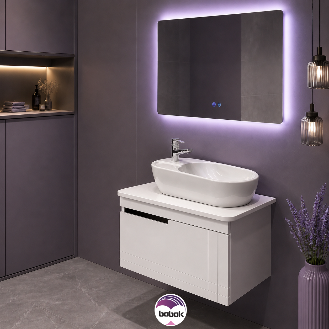 کابینت روشویی بروات مدل ویکتوریا - تصویر 2