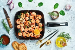 غذاهای رژیمی دریایی با هواپز